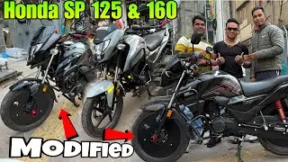 honda sp 125 bs6 modified | Sp 160 Crash Guard | New Model Sp125 Modification ✅