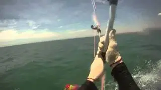 Kitesurfing in  Mui Ne Vietnam 03.2013