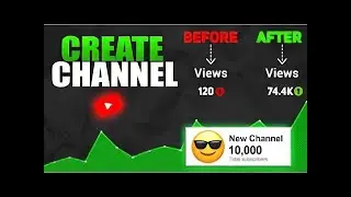 Right Way To Create ( YOUTUBE CHANNEL ) in 2024 ! 📈