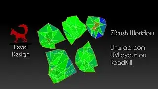 ZBrush Workflow | Unwrap com UVLayout ou RoadKill [EP03]