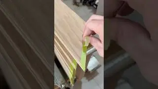 Plywood Tip to Prevent Tearout #woodworking #woodworkingtips