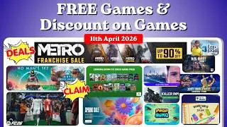 FREE Games & Discount on Games this Week - 11th April 2026 | Claim Now...! 🔥