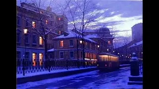 Зимний город не спит