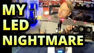 3S 4 Channel Tamiya Grand Hauler: My LED Nightmare  !!