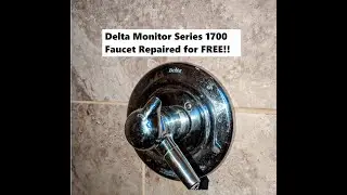 Delta Shower Faucet Seal Kit FREE (1700 Monitor Series) - Leak Repair for FREE