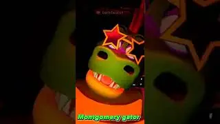 Edit FNAF SECURITY BREACH #montgomerygator #glamrockfreddy #glamrockchica #roxannewolf