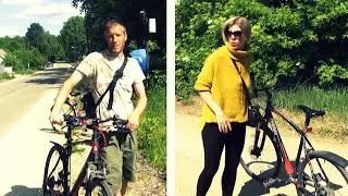 УБОЙНЫЙ ВЕЛОПОХОД / ПО ДЕРЕВНЯМ ЛЕСАМ И ОЗЁРАМ НА ВЕЛИКЕ