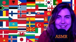ASMR in 55 Languages: 💕'Everything Is Okay'💕 (ear-to-ear)