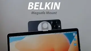 Belkin iPhone Mount with Magsafe || MacOS Continuity Camera.!