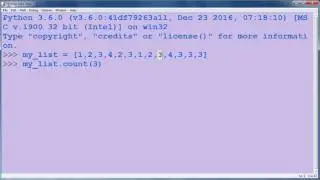 How to Count the Occurrences of a List Item in Python programming language