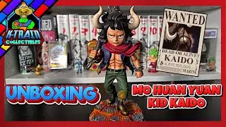 Mo Huan Yuan - Kid Kaido Resin Statue One Piece Unboxing & Assembly