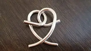 Brain teaser metal puzzle solution#4