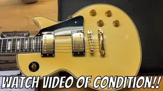 2009 Edwards by ESP E LP 98LTC Custom Vintage White