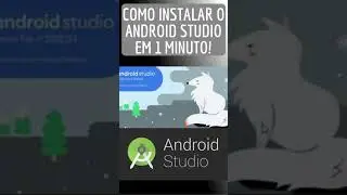 Como instalar o Android Studio em 1 minuto! 