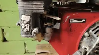 Fuel tap for a walk-behind tractor | How to clean it?