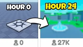Making An ENTIRE ROBLOX GAME In 24 HOURS!