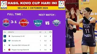 HI PASS vs AI PEPPERS Hari Ini | Hasil KOVO Cup 2024 Hari Ini | Jadwal Red Sparks Megawati