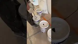 Колеровка шпатлевки.