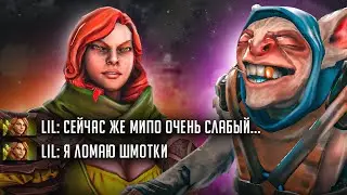 😱ЛИЛ не Выдержал и Сломал ШМОТКИ против МИПО от Бахи