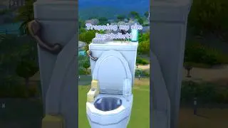 I Trapped My Sim In A Toilet Because You Asked Me To | Sims 4 | No CC | 