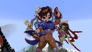 Chun-Li Pixel Art