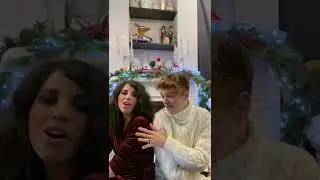 Santa Tell Me (Ariana Grande) cover by Micaela and @davidepapasidero7437