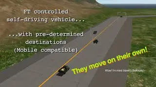 SimplePlanes - Self driving FT (autopilot with pre-determined destinations)