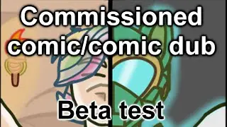 Beta Prince Angel Wing MLP inspired Comic test Commissioned comic- Comic Dub. Editing & voice acting
