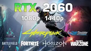 RTX 2060 in 2021 - Best Budget Graphics Card / 1080p and 1440p Gaming Test
