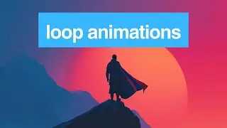 This is the FASTEST way to make looping animations with AI