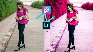 lightroom Pink Tone Editing//How to lncrease Pink Colour Photo EDITING inLightroom  Android