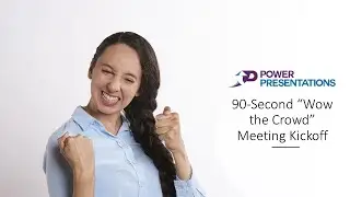 Level-set any meeting with this 90-second kickoff