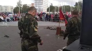 Показательное выступление спецназа МВД