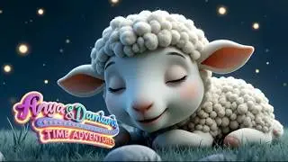 Sleepy Little Lamb 🐑🌙 | Calm Meadow Sleep Music for Babies
