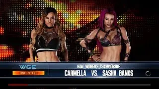 WGE Final Stand - Sasha Banks VS Carmella - Women's Championship - Video Package