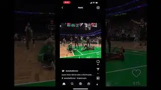 Jayson Tatum twist ankle game 7 vs heat