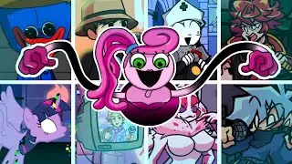 MOMMYTIME but Every Turn a Different Character Sings🎙 (FNF Mommytime but Everyone Sings It)