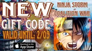 Ninja Storm: Coalition War New Gift Code (2/09) Naruto Idle RPG game (Android/iOS)