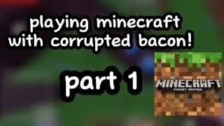 playing minecraft with @Ghostface-Gengar !