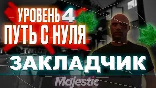 ПУТЬ С НУЛЯ ДО 100КК GTA 5 RP MADJESTIC (4 УРОВЕНЬ) ЗАКЛАДЧИК