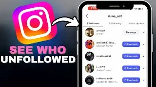 How To See Who Unfollowed You On Instagram in SECONDS!