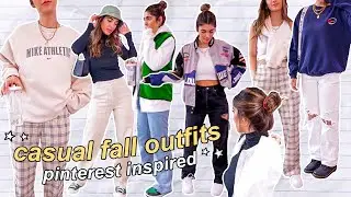 CASUAL FALL OUTFITS 🍁 fall fashion lookbook 2021