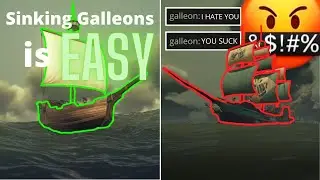 Sinking Galleons is EASY