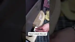 How i clean the car Tiktok shiyue084