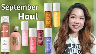 September Purchases feat Sweet Night , Qissa Pink & Musk