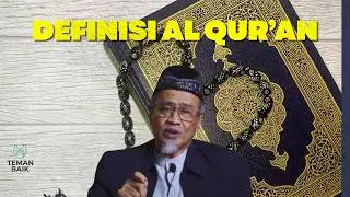 F.1 Definisi Al Qur'an - Buya Edy Chandra, M.A, CDAI