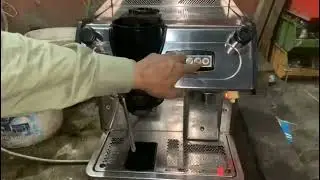 #Expobar coffee machine single head with grinder