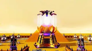 The Psychic Dominator Activated - [Besiege] 3D Animation | Red Alert 2 Yuri's Revenge Remastered