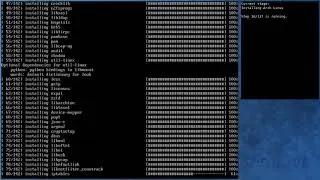 Arch Linux installation ... fails (arch-audit thread panicked)