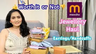 ❣️ Meesho Jewellery Haul❣️ Earings 💗 Handcuffs 